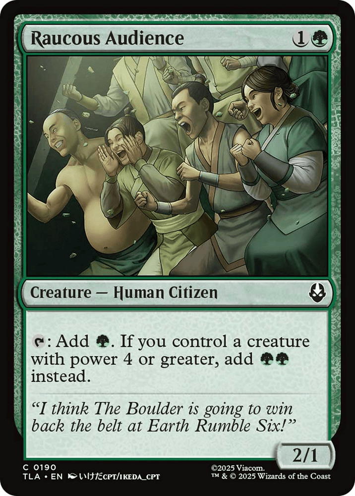 Raucous Audience [Avatar: The Last Airbender]