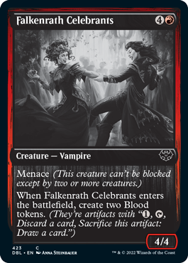 Falkenrath Celebrants [Innistrad: Double Feature] Magic: The Gathering