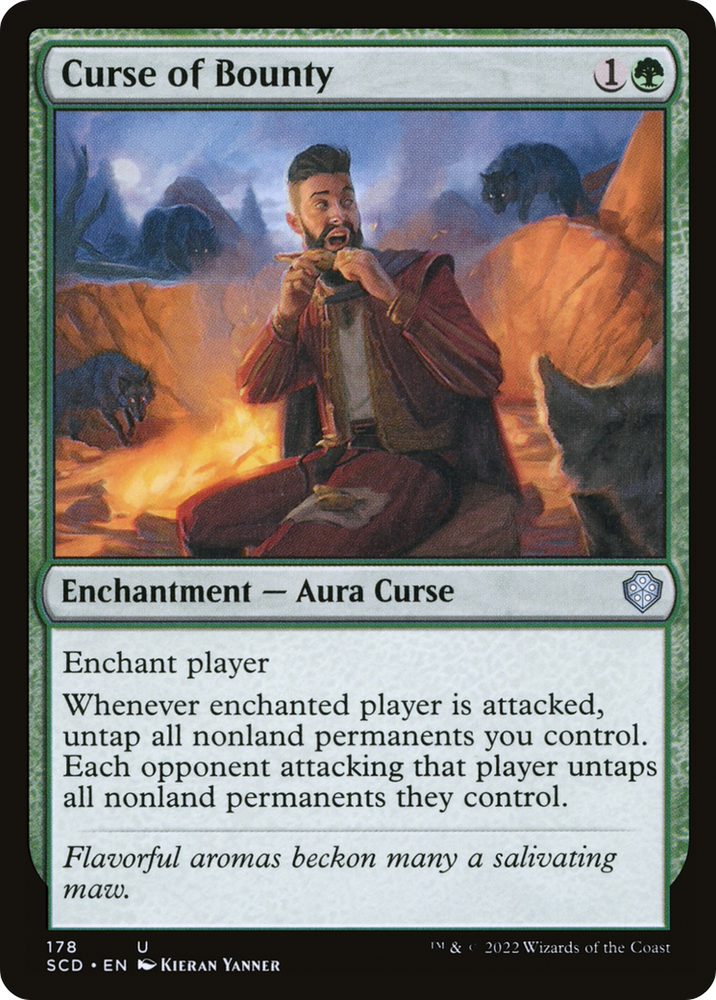 Curse of Bounty [Starter Commander Decks] Magic: The Gathering