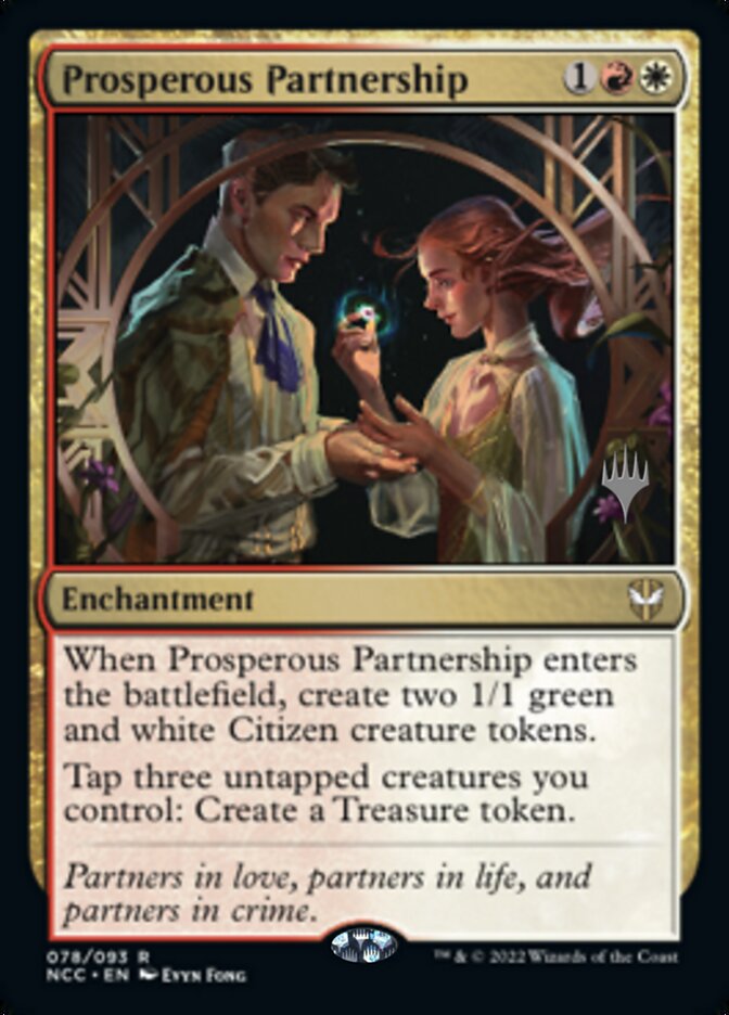 Prosperous Partnership (Promo Pack) [Streets of New Capenna Commander Promos] Magic: The Gathering