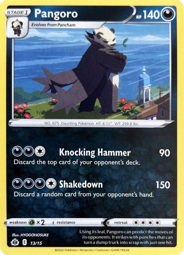 Pangoro (13/15) [McDonald's Promos: Match Battle] Pokémon