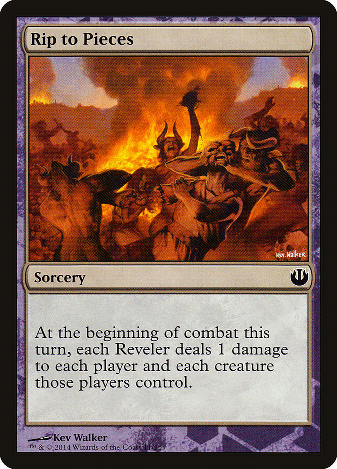 Rip to Pieces [Journey into Nyx Defeat a God] Magic: The Gathering