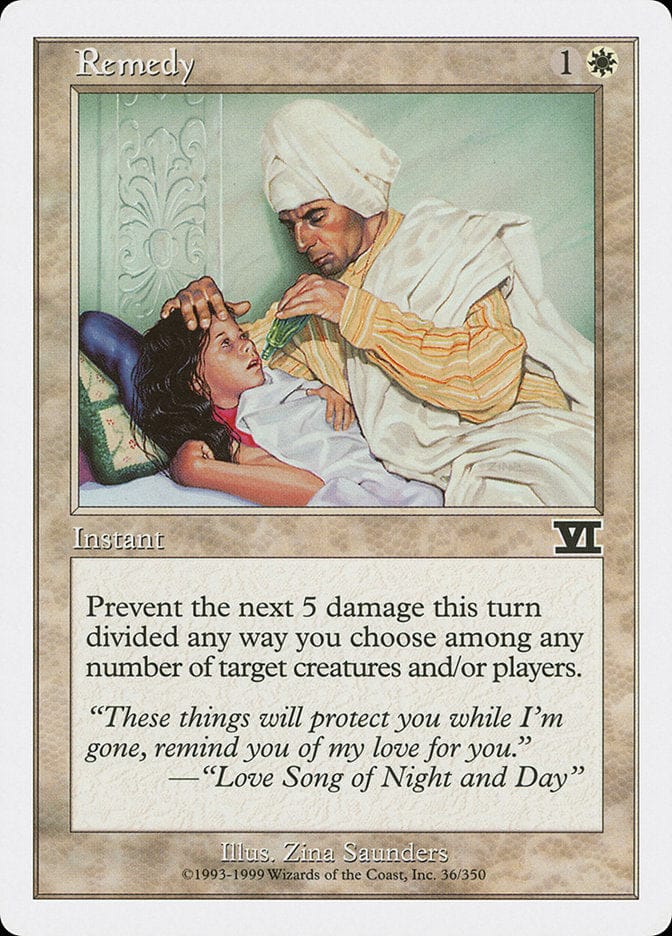 Remedy [Classic Sixth Edition] Magic: The Gathering