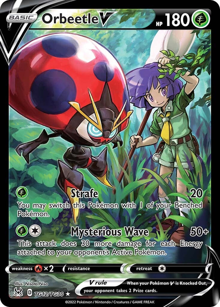 Orbeetle V (TG12/TG30) [Sword & Shield: Lost Origin] Pokémon