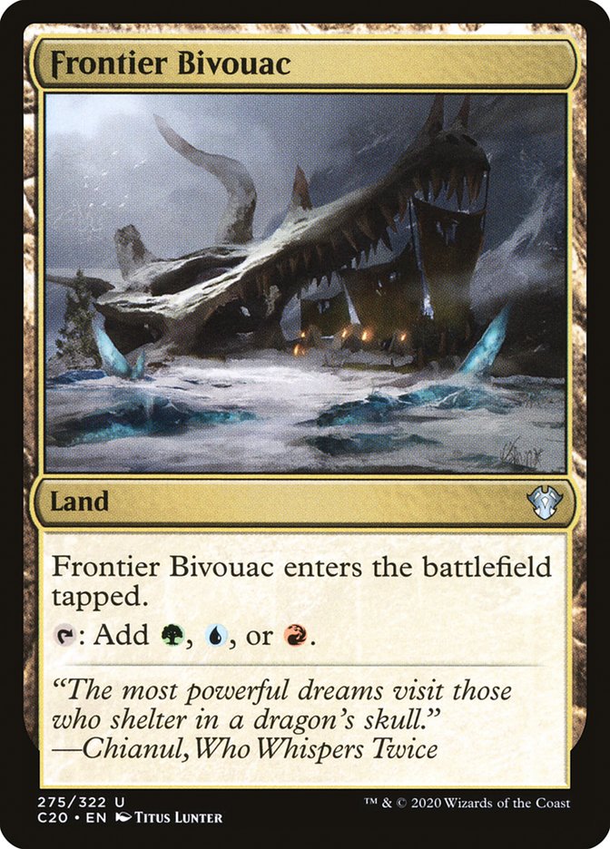 Frontier Bivouac [Commander 2020] Magic: The Gathering
