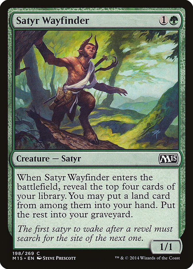 Satyr Wayfinder [Magic 2015] Magic: The Gathering