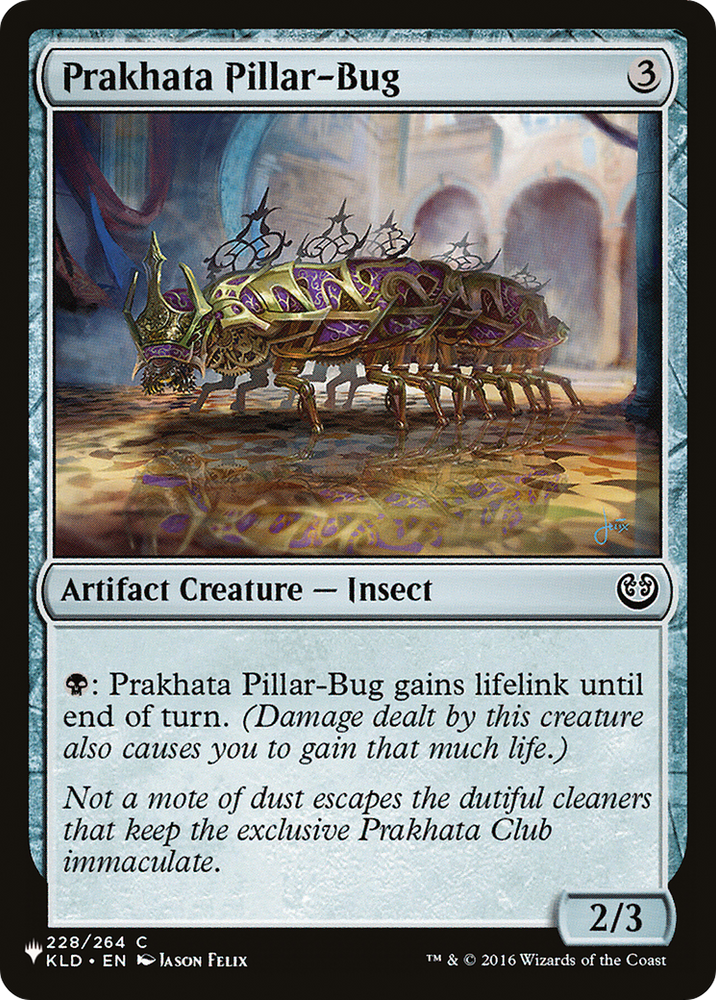 Prakhata Pillar-Bug [The List] Magic: The Gathering