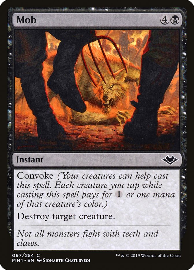 Mob [Modern Horizons] Magic: The Gathering