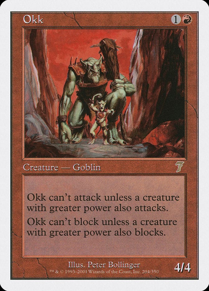 Okk [Seventh Edition] Magic: The Gathering