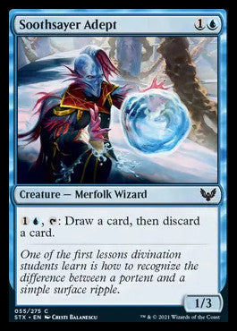 Soothsayer Adept [Strixhaven: School of Mages] Magic: The Gathering