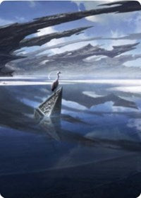 Seachrome Coast Art Card [Zendikar Rising Art Series] Magic: The Gathering