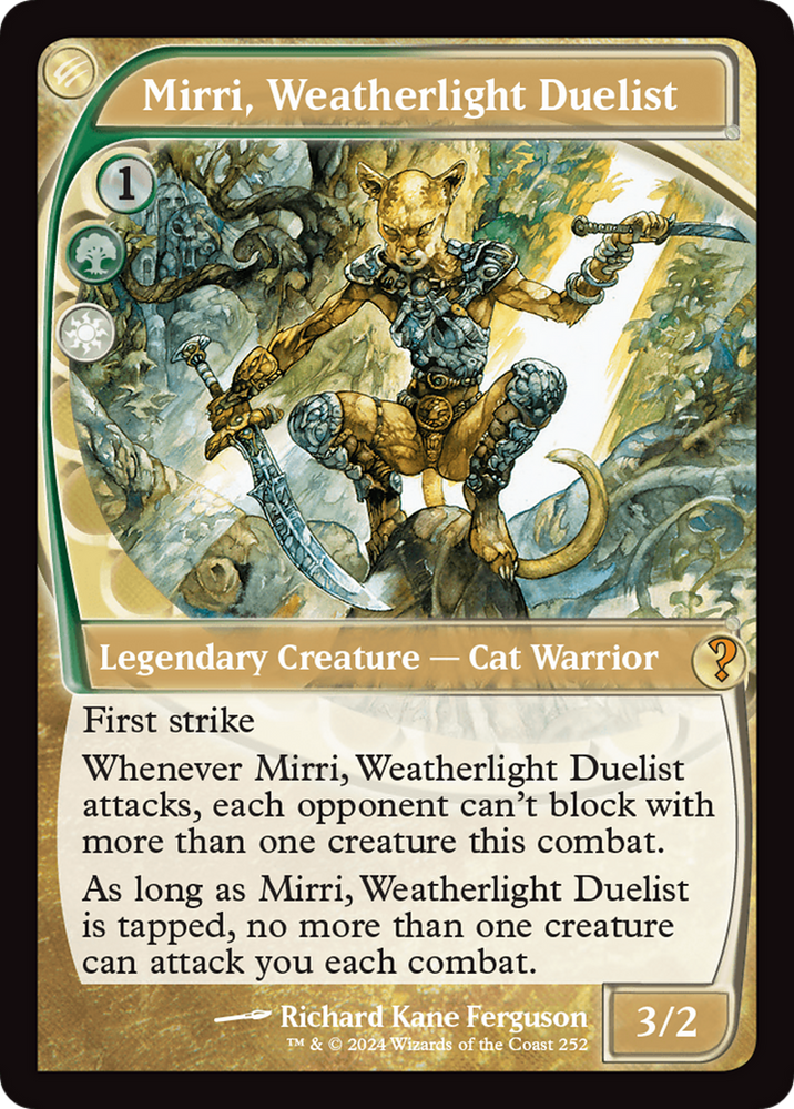 Mirri, Weatherlight Duelist (Future Sight) [Mystery Booster 2] Magic: The Gathering