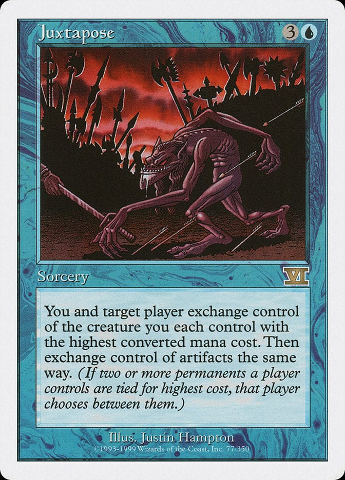 Juxtapose [Classic Sixth Edition] Magic: The Gathering