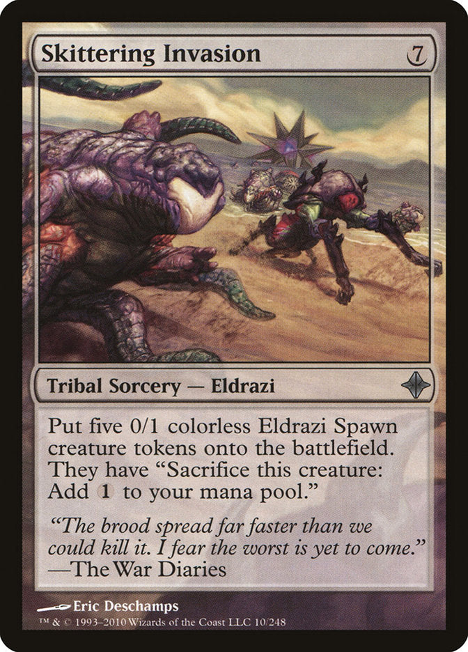 Skittering Invasion [Rise of the Eldrazi] Magic: The Gathering