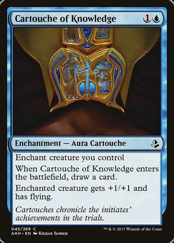 Cartouche of Knowledge [Amonkhet] Magic: The Gathering