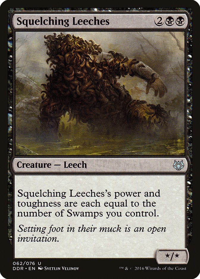 Squelching Leeches [Duel Decks: Nissa vs. Ob Nixilis] Magic: The Gathering
