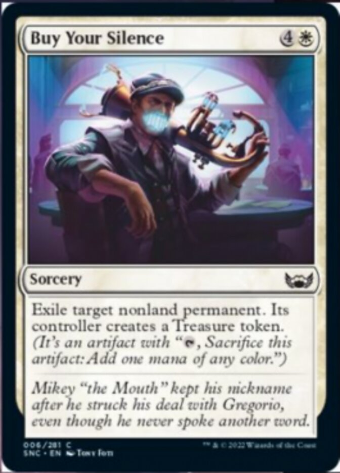 Buy Your Silence [Streets of New Capenna] Magic: The Gathering
