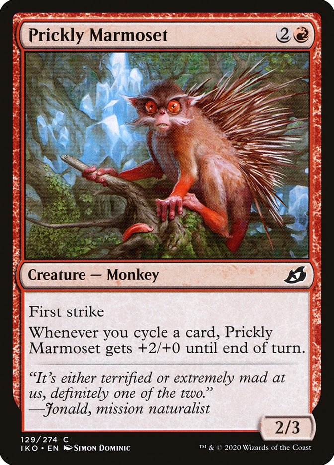 Prickly Marmoset [Ikoria: Lair of Behemoths] Magic: The Gathering