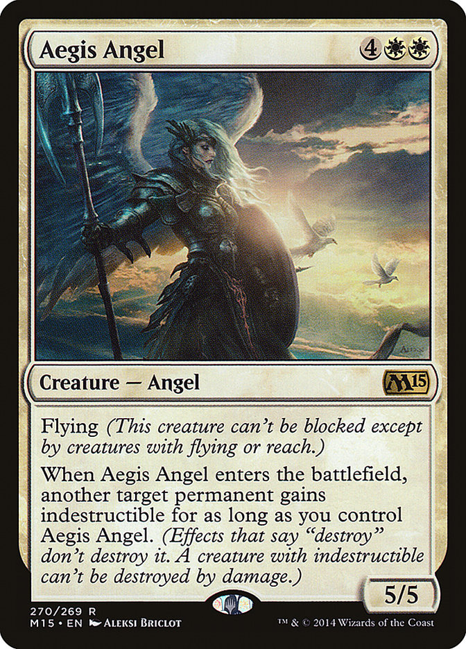 Aegis Angel [Magic 2015] Magic: The Gathering
