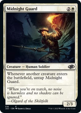 Midnight Guard [Jumpstart 2022] Magic: The Gathering