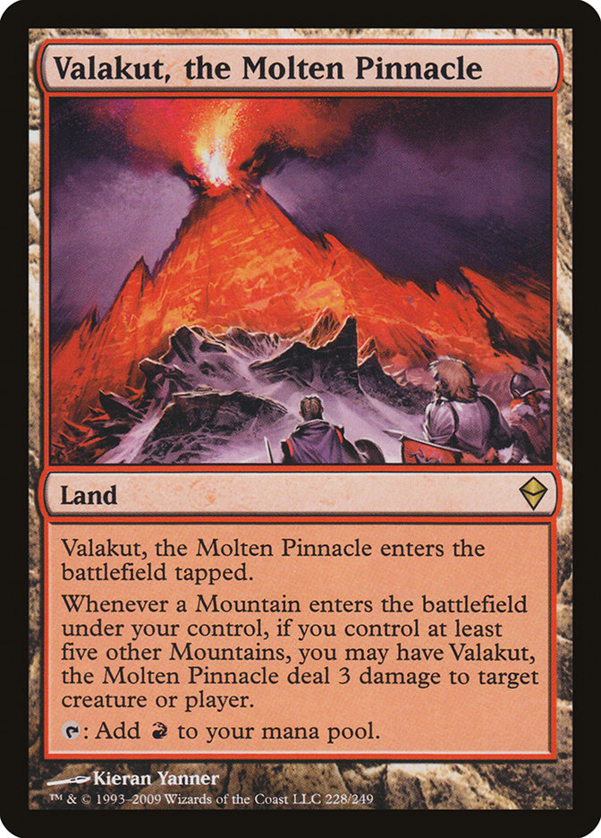 Valakut, the Molten Pinnacle [Zendikar] Magic: The Gathering