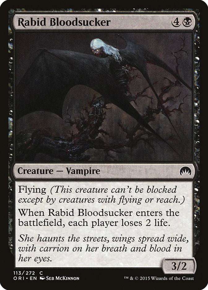 Rabid Bloodsucker [Magic Origins] Magic: The Gathering