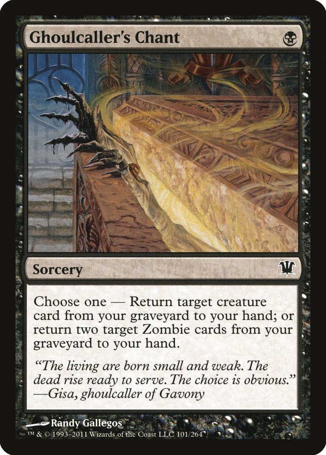 Ghoulcaller's Chant [Innistrad] Magic: The Gathering