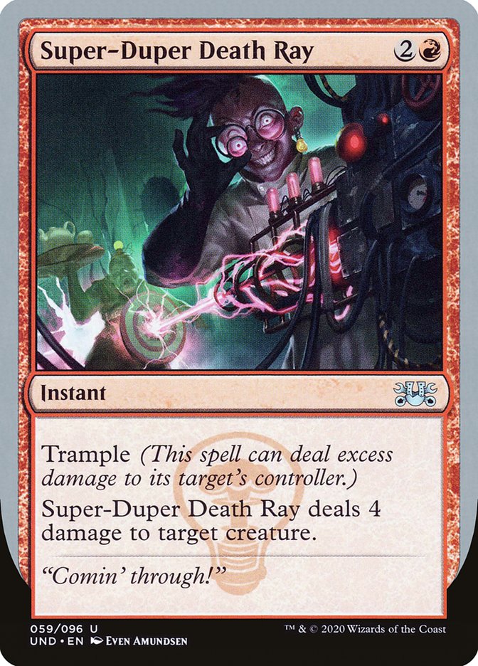 Super-Duper Death Ray [Unsanctioned] Magic: The Gathering