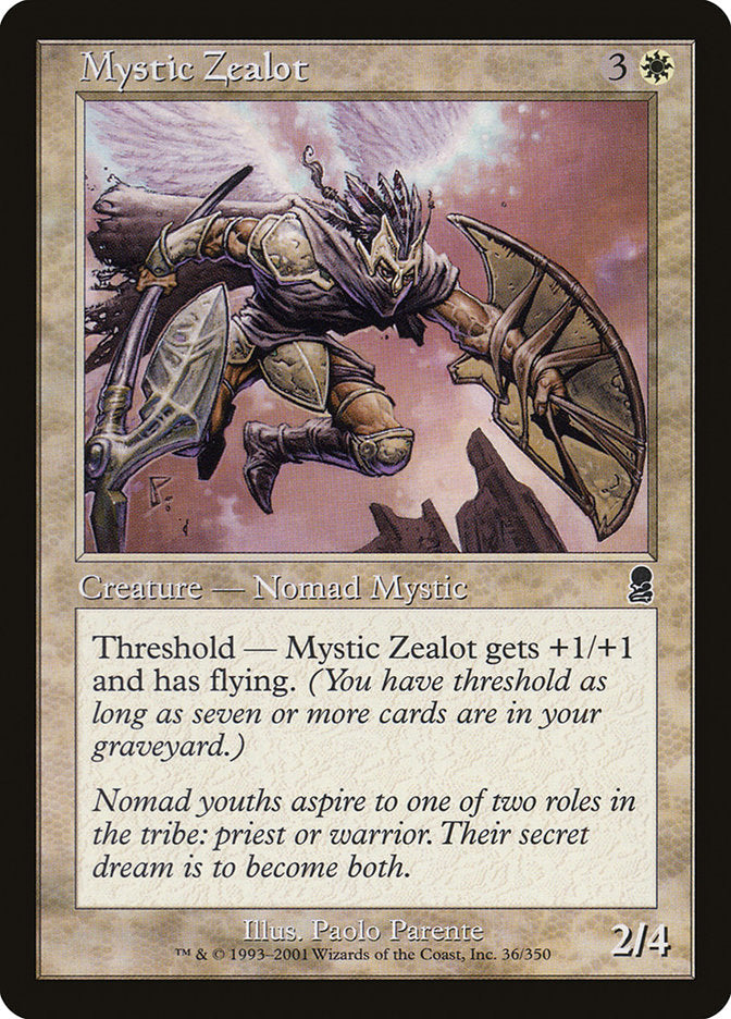 Mystic Zealot [Odyssey] Magic: The Gathering