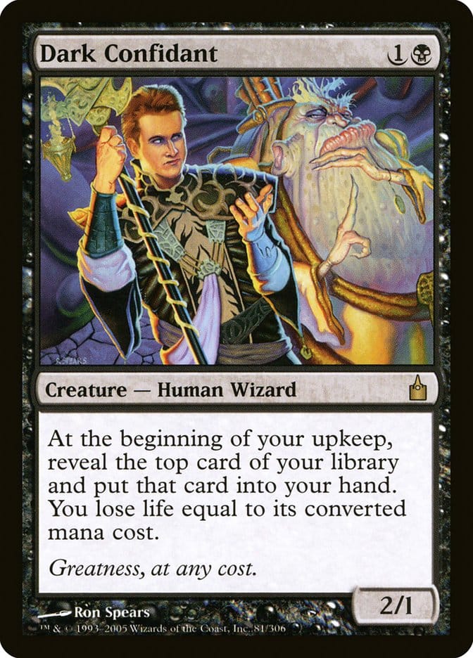 Dark Confidant [Ravnica: City of Guilds] Magic: The Gathering