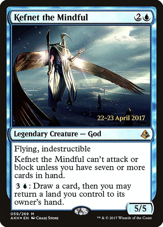 Kefnet the Mindful [Amonkhet Prerelease Promos] Magic: The Gathering