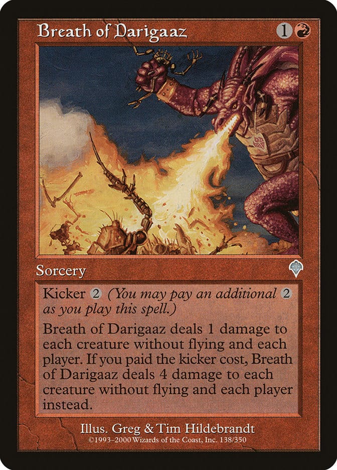Breath of Darigaaz [Invasion] Magic: The Gathering