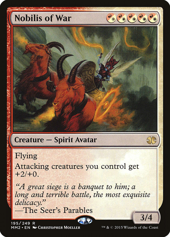 Nobilis of War [Modern Masters 2015] Magic: The Gathering