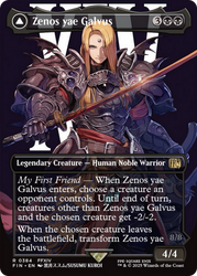 Zenos yae Galvus // Shinryu, Transcendent Rival (Borderless) [FINAL FANTASY] Magic: The Gathering