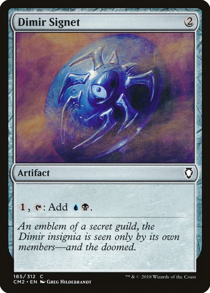 Dimir Signet [Commander Anthology Volume II] Magic: The Gathering