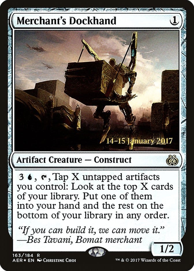 Merchant's Dockhand [Aether Revolt Prerelease Promos] Magic: The Gathering