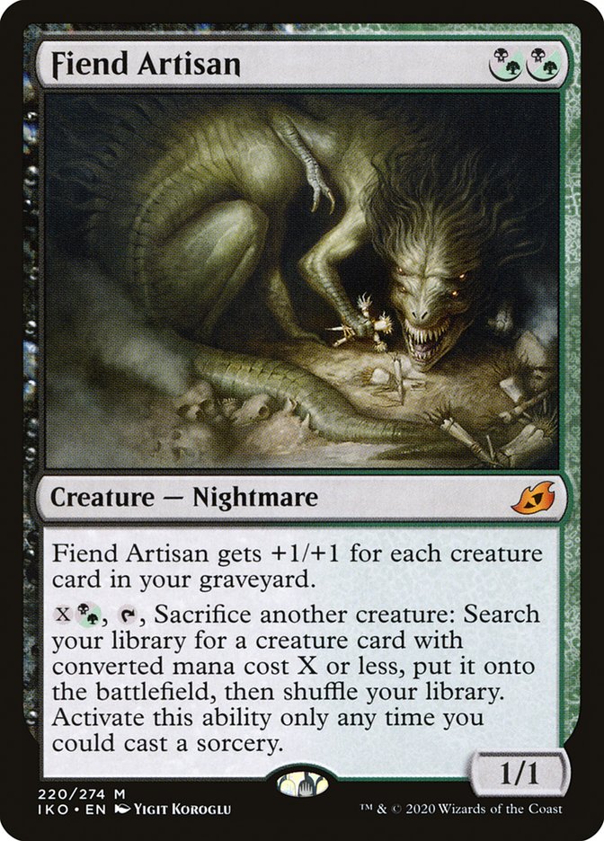 Fiend Artisan [Ikoria: Lair of Behemoths] Magic: The Gathering