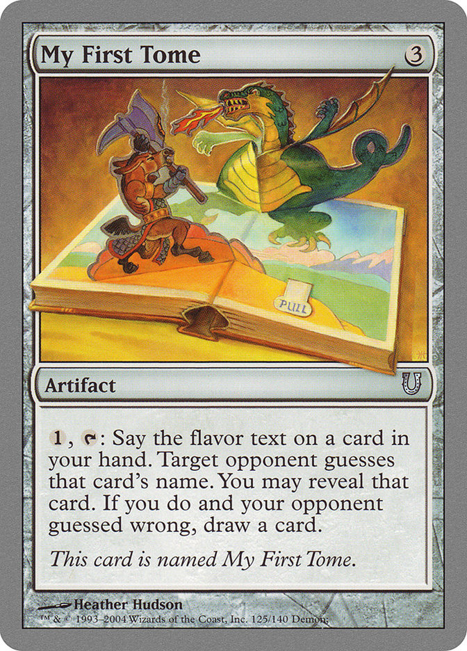 My First Tome [Unhinged] Magic: The Gathering