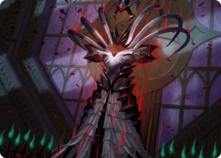 Bride's Gown Art Card [Innistrad: Crimson Vow Art Series] Magic: The Gathering