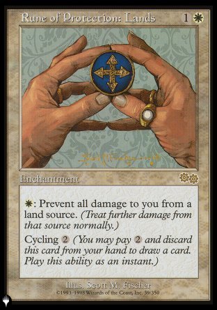 Rune of Protection: Lands [The List] Magic: The Gathering