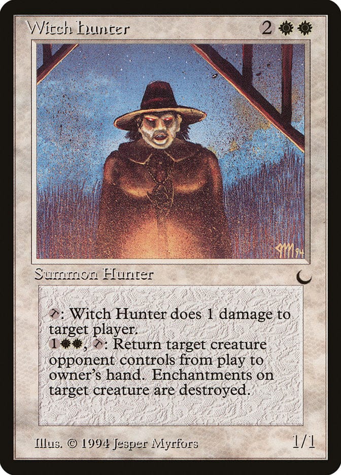 Witch Hunter [The Dark] Magic: The Gathering