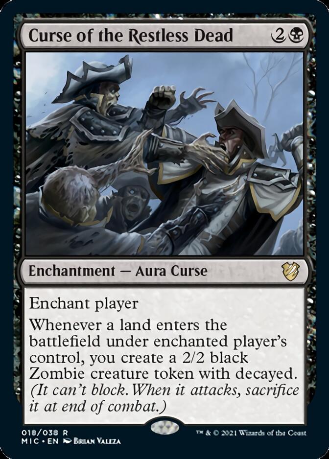 Curse of the Restless Dead [Innistrad: Midnight Hunt Commander] Magic: The Gathering