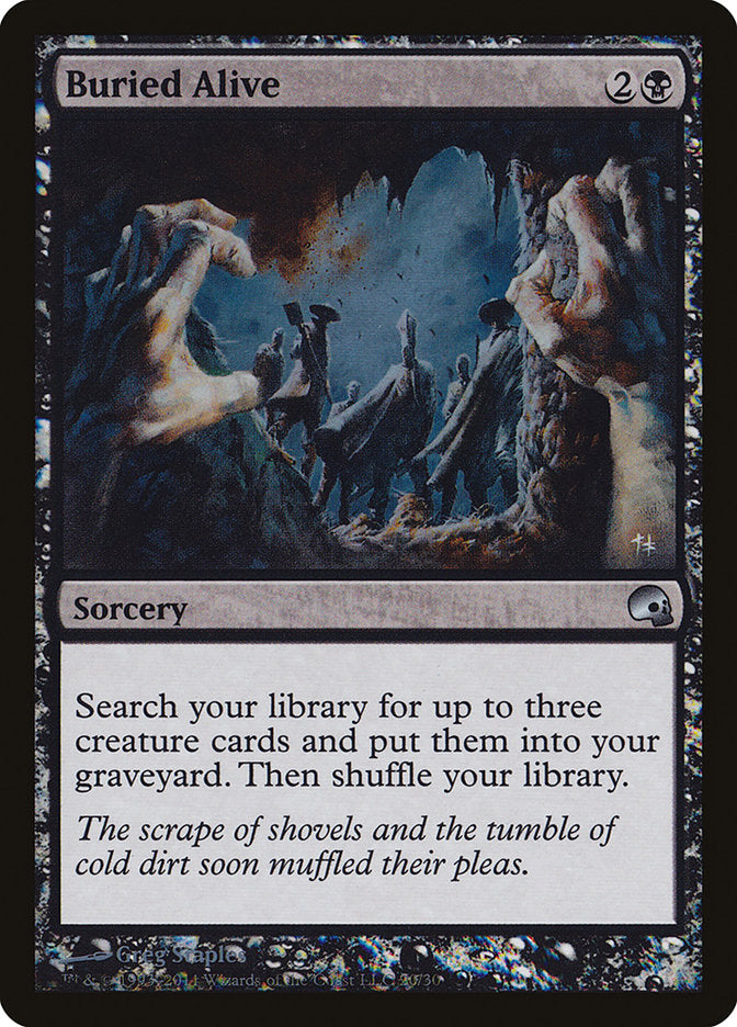 Buried Alive [Premium Deck Series: Graveborn] Magic: The Gathering