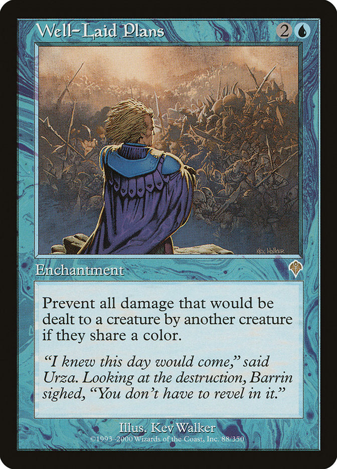 Well-Laid Plans [Invasion] Magic: The Gathering
