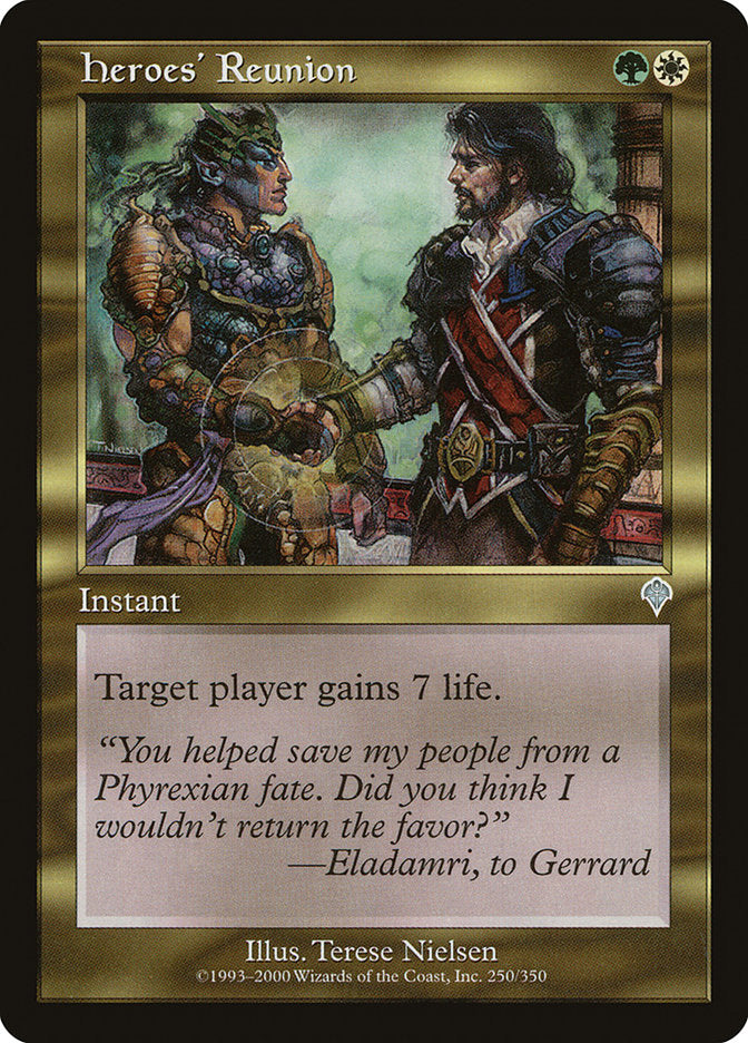 Heroes' Reunion [Invasion] Magic: The Gathering