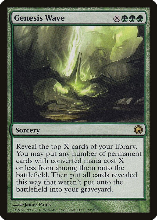 Genesis Wave [Scars of Mirrodin] Magic: The Gathering