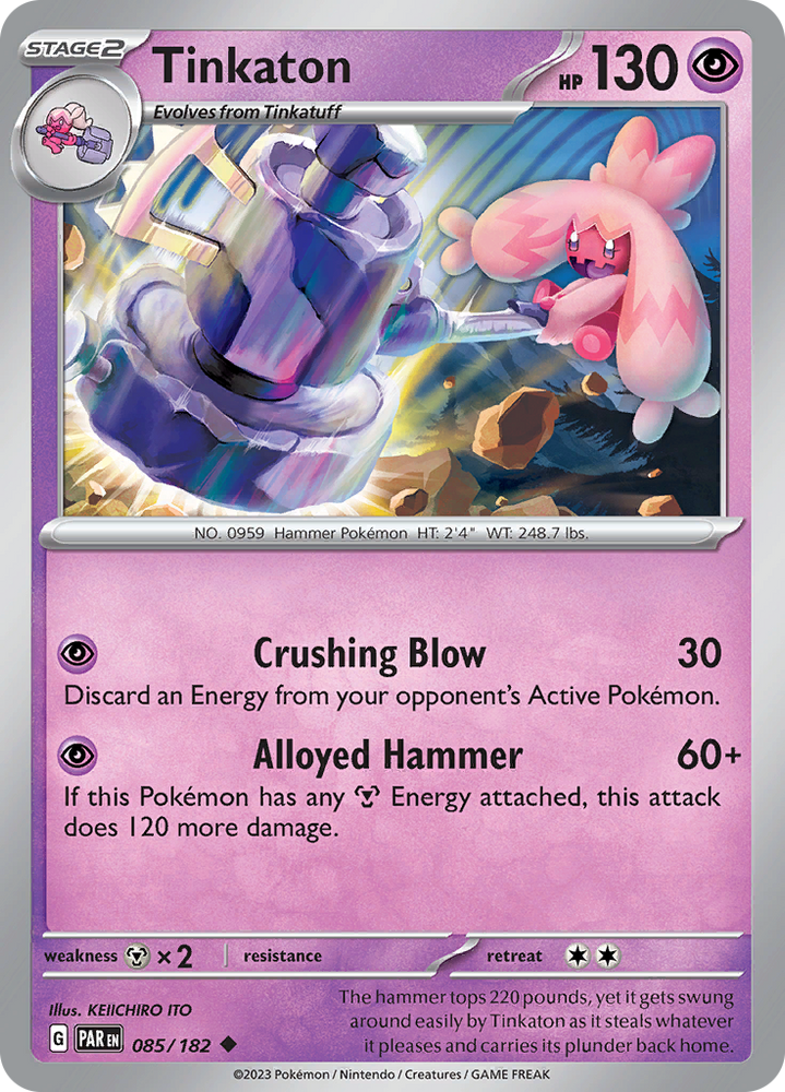 Tinkaton (085/182) [Scarlet & Violet: Paradox Rift] Pokémon