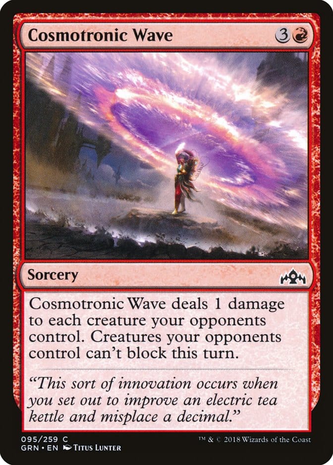 Cosmotronic Wave [Guilds of Ravnica] Magic: The Gathering
