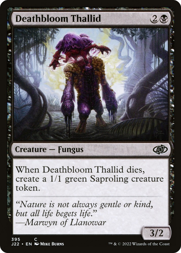Deathbloom Thallid [Jumpstart 2022] Magic: The Gathering
