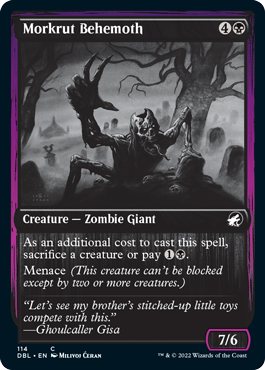 Morkrut Behemoth [Innistrad: Double Feature] Magic: The Gathering